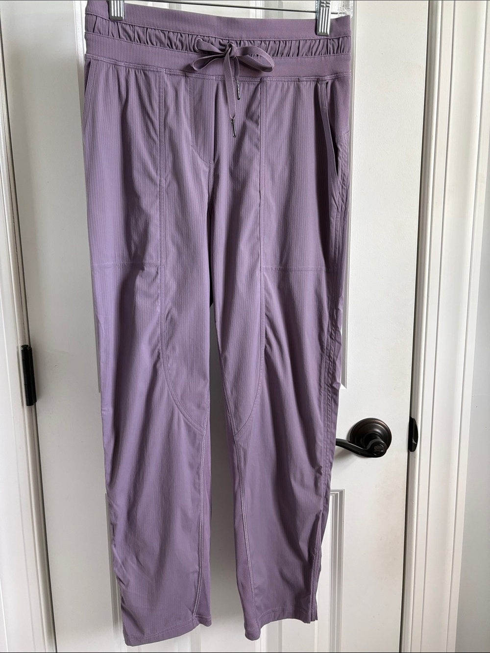 NWOT New Lululemon Dance Studio Crop 25” Pants Joggers Purple 4